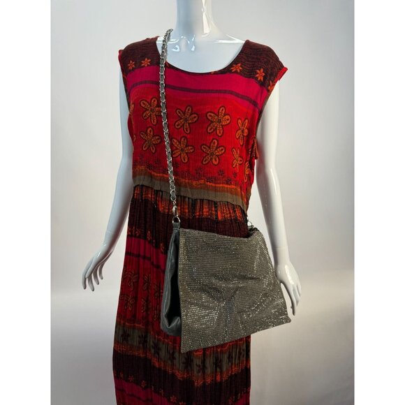 Forever 21 Gray Vegan Leather & Rhinestone Crossbody Bag With Zebra Lining Blemi - Picture 12 of 16